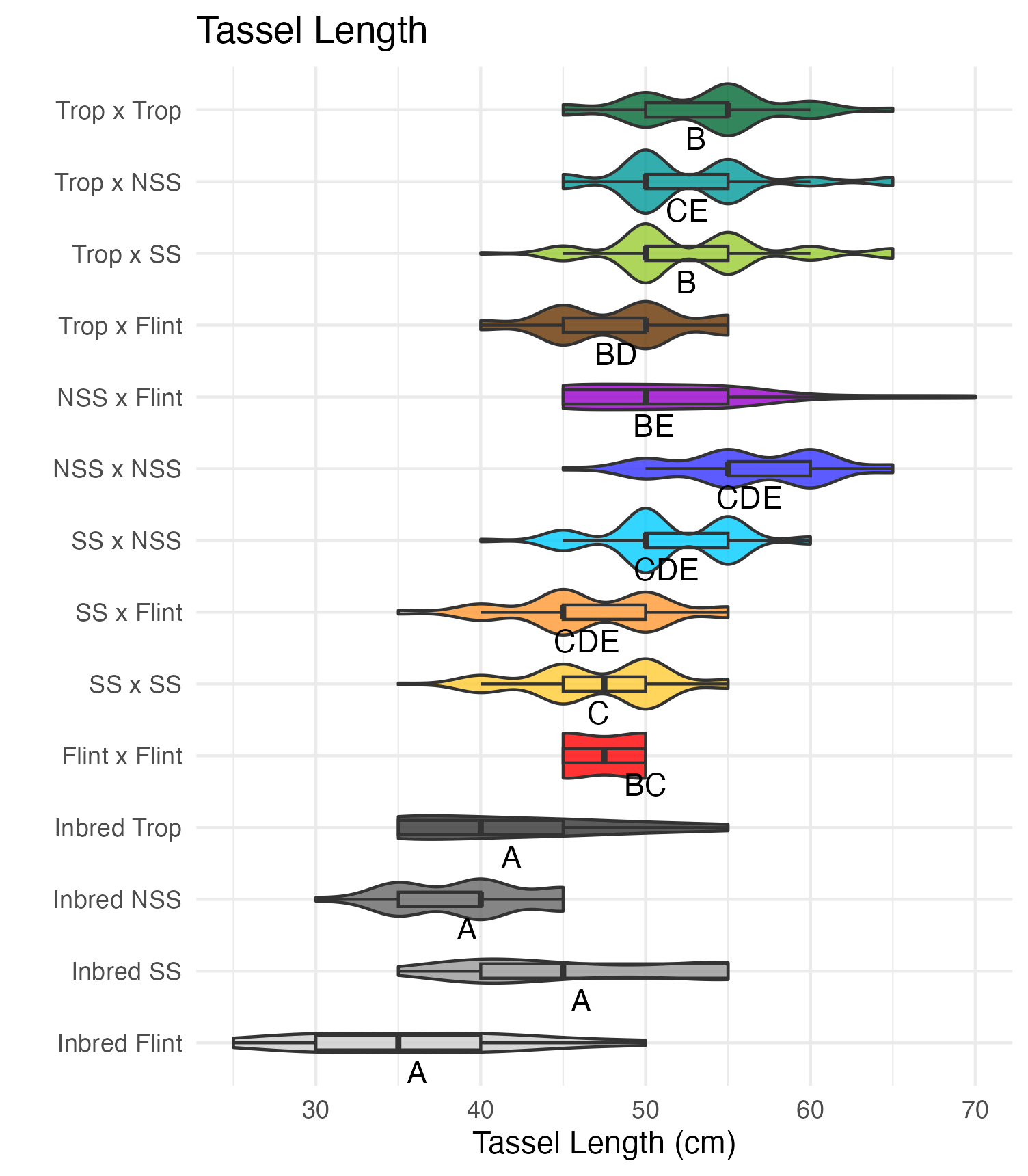 overall tassel length